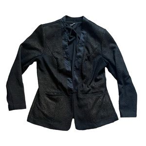 Black and Gold Sparkles Long Sleeve